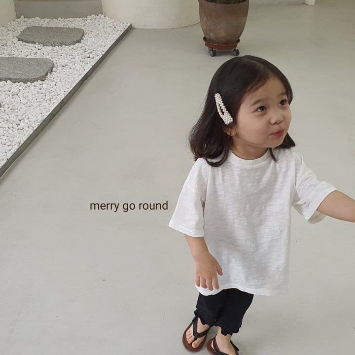 MERRY GO ROUND - Korean Children Fashion - #Kfashion4kids - Color Capri Bootscut - 9