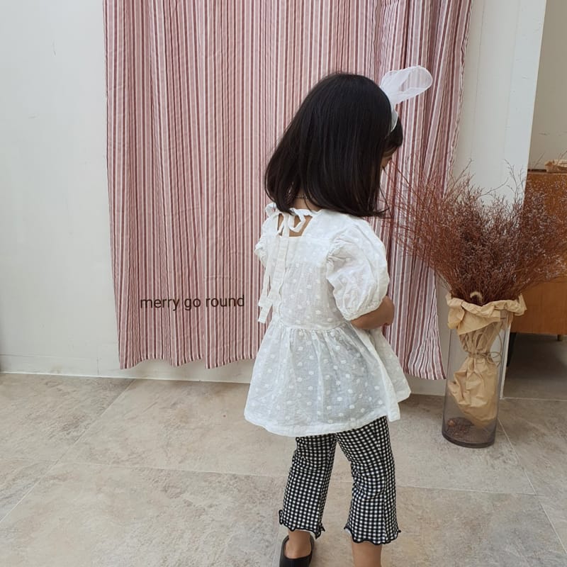 MERRY GO ROUND - Korean Children Fashion - #Kfashion4kids - Check Capri Bootscut - 5