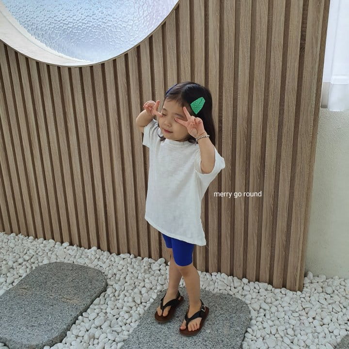 MERRY GO ROUND - Korean Children Fashion - #Kfashion4kids - Short Leggings - 2
