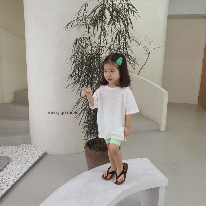 MERRY GO ROUND - Korean Children Fashion - #Kfashion4kids - Short Leggings - 3