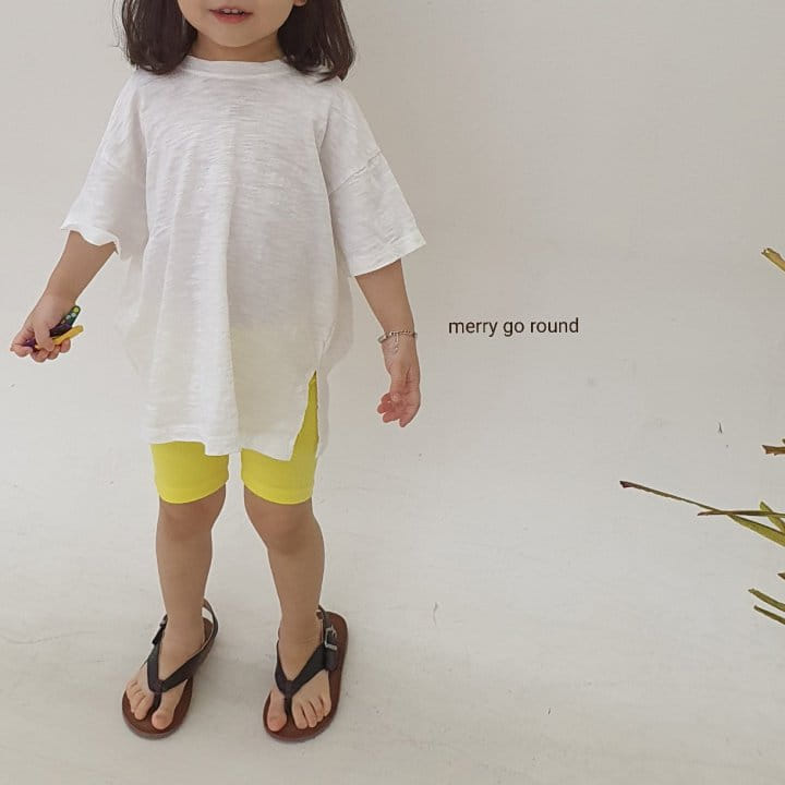 MERRY GO ROUND - Korean Children Fashion - #Kfashion4kids - Short Leggings - 6