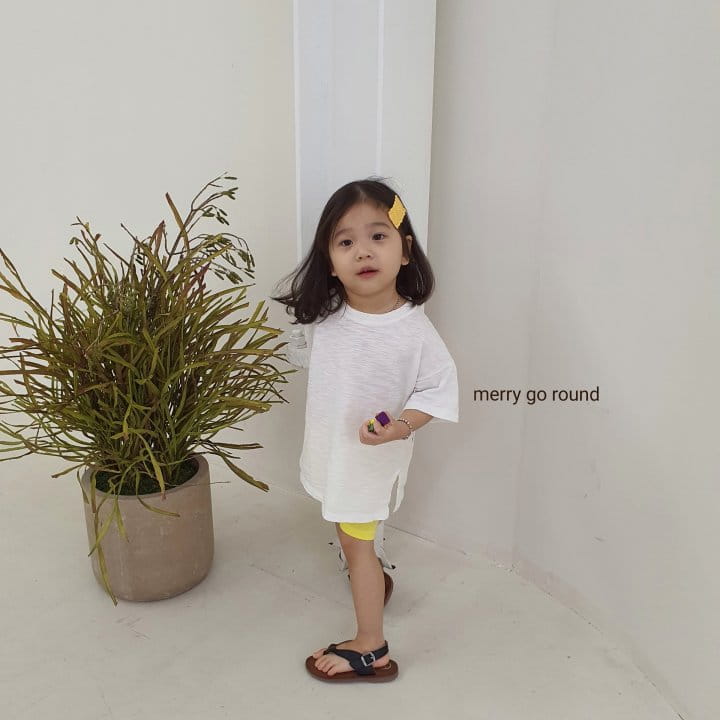 MERRY GO ROUND - Korean Children Fashion - #Kfashion4kids - Short Leggings - 8