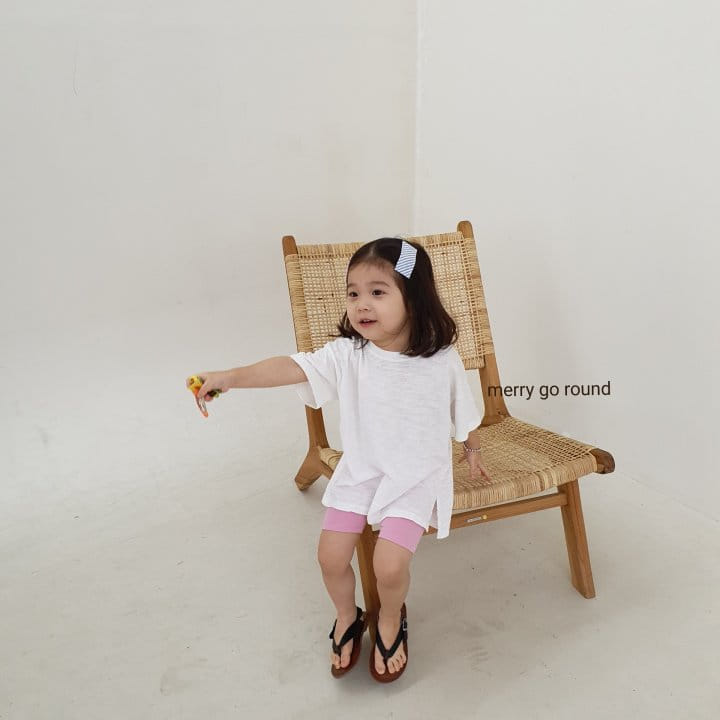 MERRY GO ROUND - Korean Children Fashion - #Kfashion4kids - Short Leggings - 9