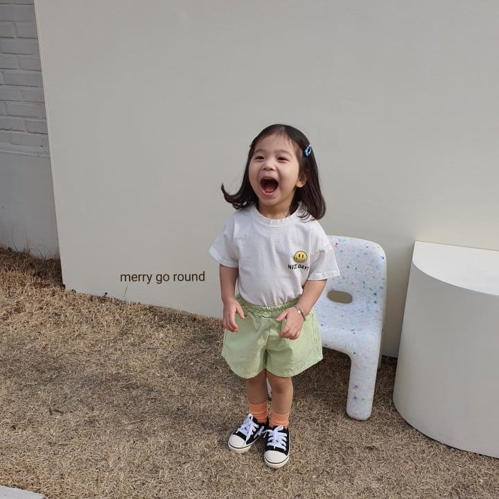 MERRY GO ROUND - Korean Children Fashion - #Kfashion4kids - Color Shorts - 10