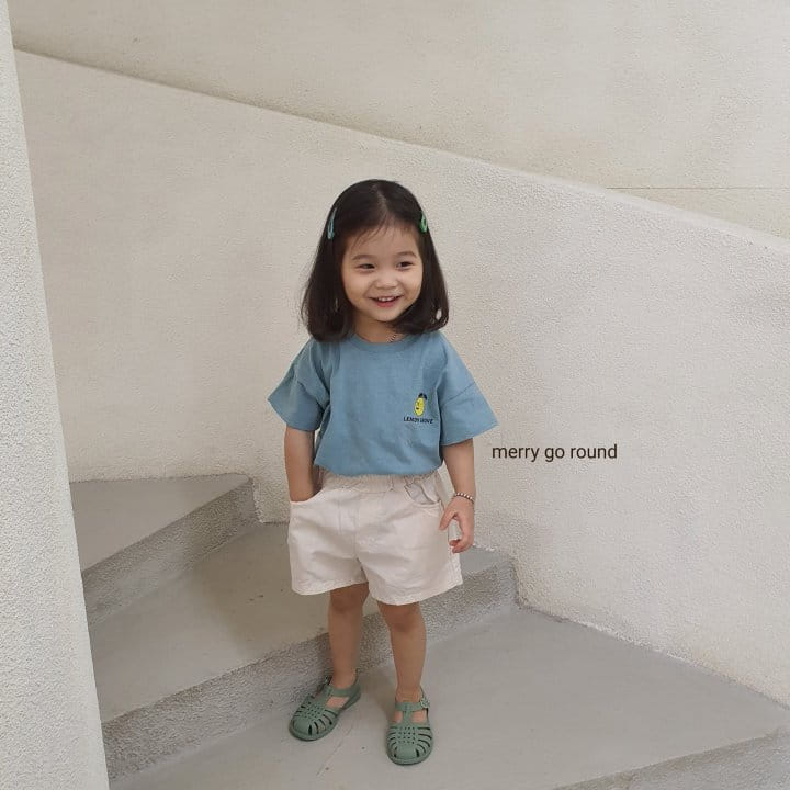 MERRY GO ROUND - Korean Children Fashion - #Kfashion4kids - Color Shorts - 12
