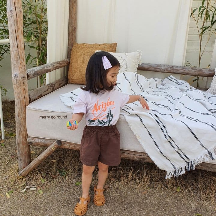 MERRY GO ROUND - Korean Children Fashion - #Kfashion4kids - Color Shorts - 7
