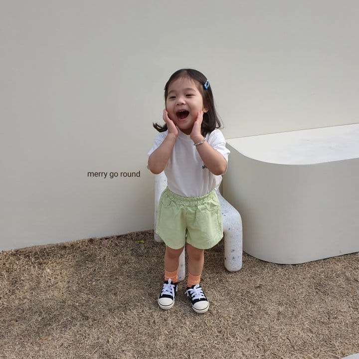 MERRY GO ROUND - Korean Children Fashion - #Kfashion4kids - Color Shorts - 8