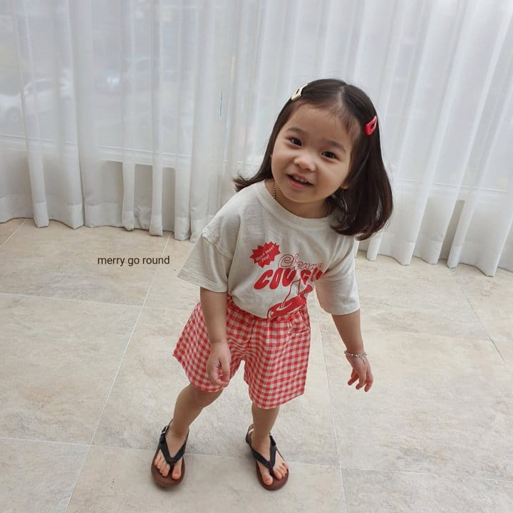 MERRY GO ROUND - Korean Children Fashion - #Kfashion4kids - Cherry Tee - 3