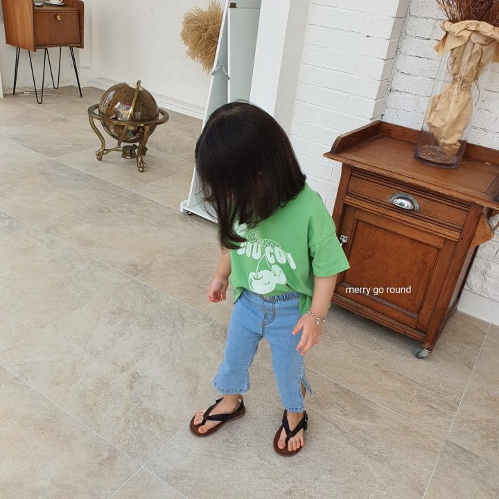 MERRY GO ROUND - Korean Children Fashion - #Kfashion4kids - Cherry Tee - 6