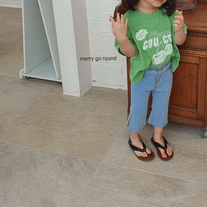MERRY GO ROUND - Korean Children Fashion - #Kfashion4kids - Cherry Tee - 7