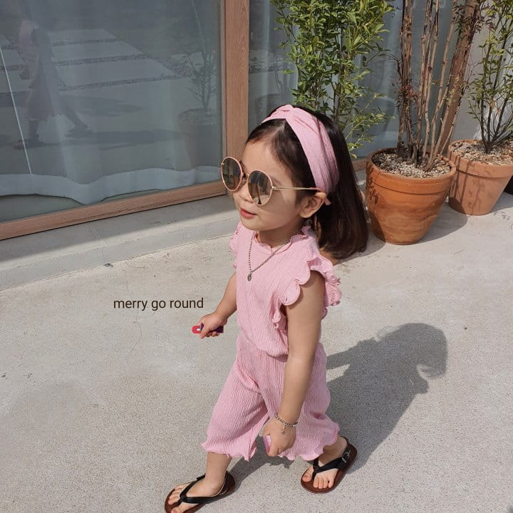 MERRY GO ROUND - Korean Children Fashion - #Kfashion4kids - Wrinkle Hairband - 3
