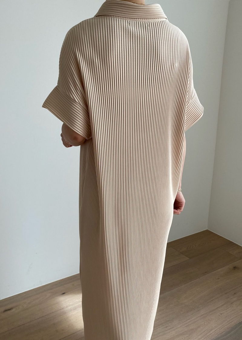 MERRY J - Korean Women Fashion - #Kfashion - Lilly Pleats One-piece - 4