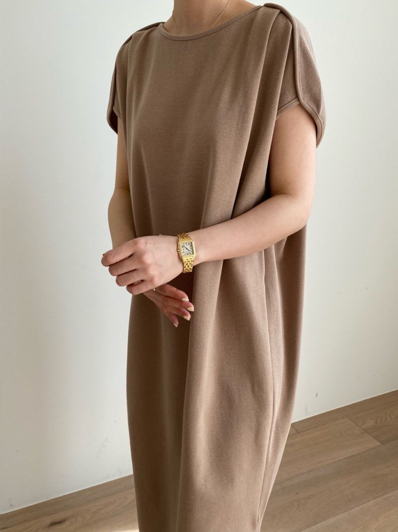 MERRY J - Korean Women Fashion - #Kfashion - Pintuck One-piece - 2