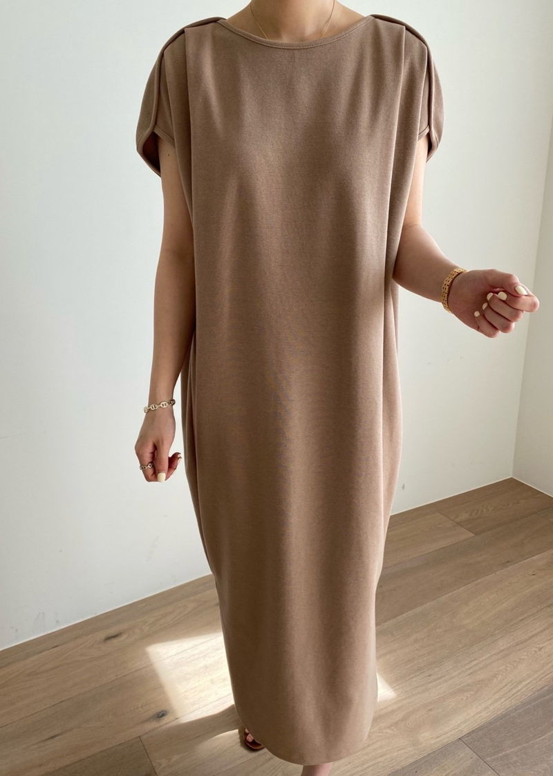 MERRY J - Korean Women Fashion - #Kfashion - Pintuck One-piece - 4