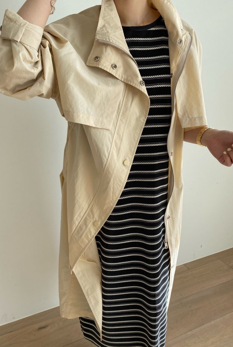 MERRY J - Korean Women Fashion - #Kfashion - Summer Long Jacket - 5