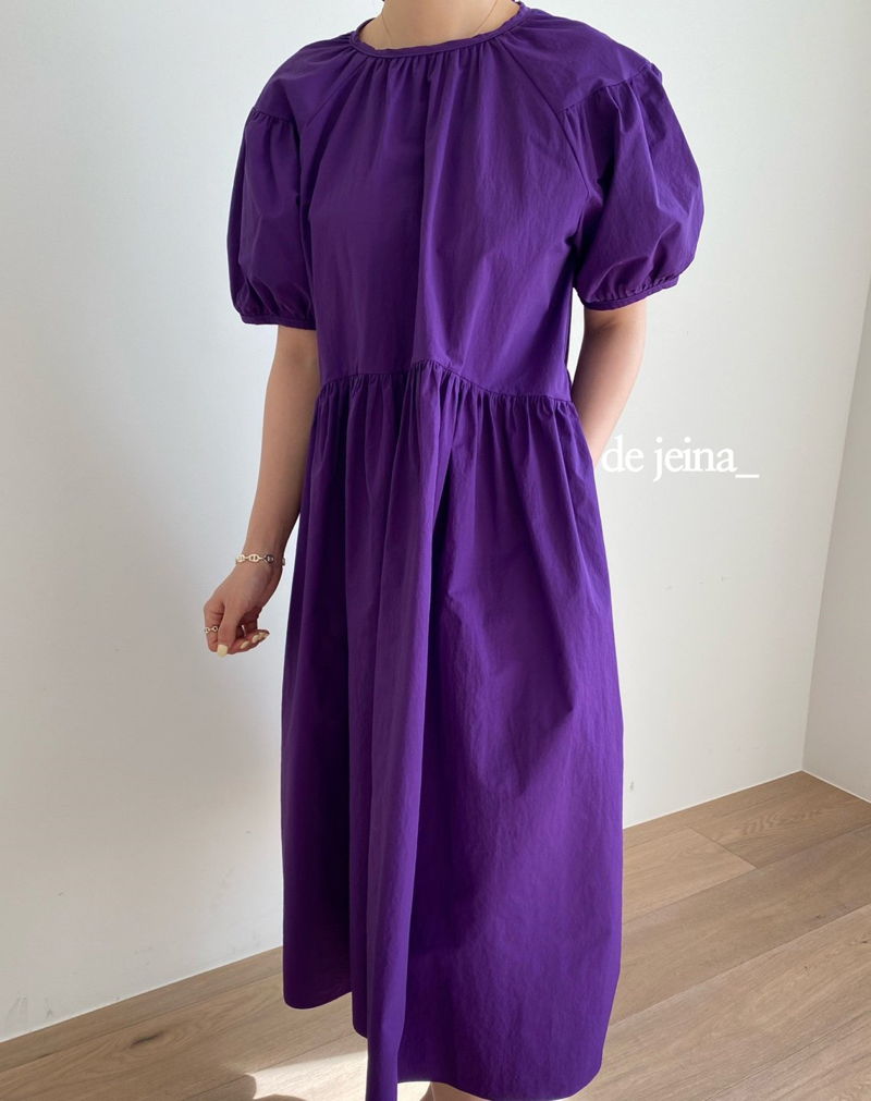 MERRY J - Korean Women Fashion - #Kfashion - Rosa Puff One-piece