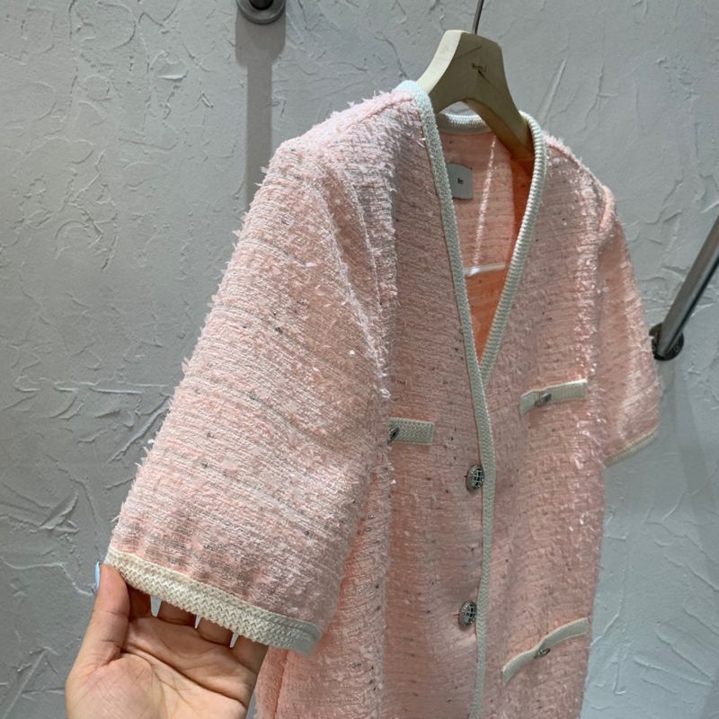 MERRY J - Korean Women Fashion - #Kfashion - Short Tweed Cardigan - 7