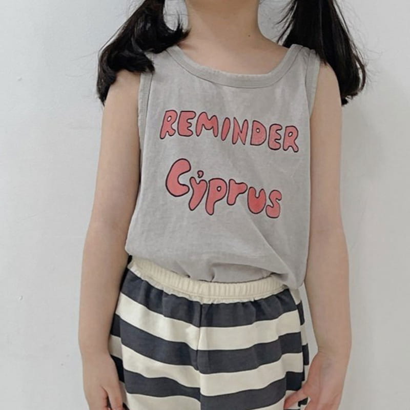 MINI BONGBONG - Korean Children Fashion - #Kfashion4kids - Forest Sleeveless