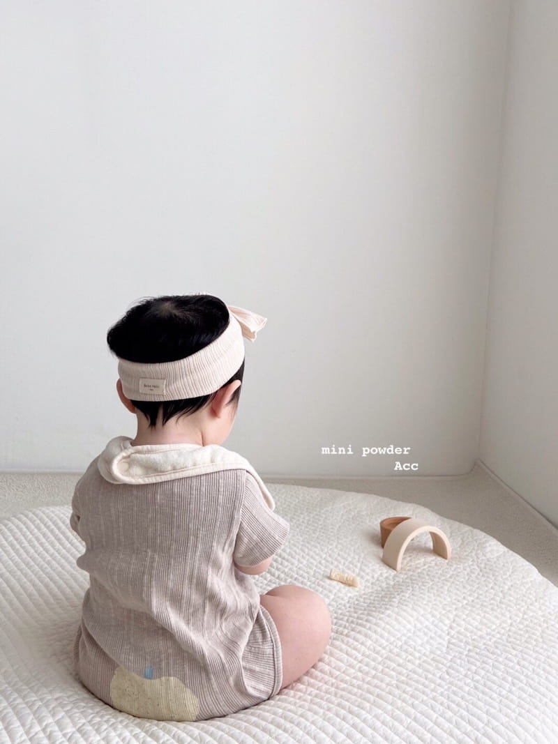 MINI POWDER - Korean Children Fashion - #Kfashion4kids - Smile Bib - 2