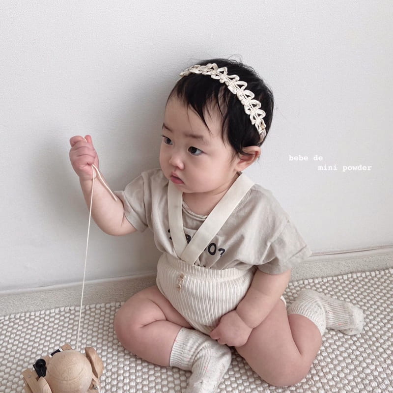 MINI POWDER - Korean Children Fashion - #Kfashion4kids - Banding Button Bloomers