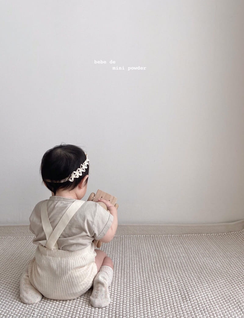 MINI POWDER - Korean Children Fashion - #Kfashion4kids - Banding Button Bloomers - 3