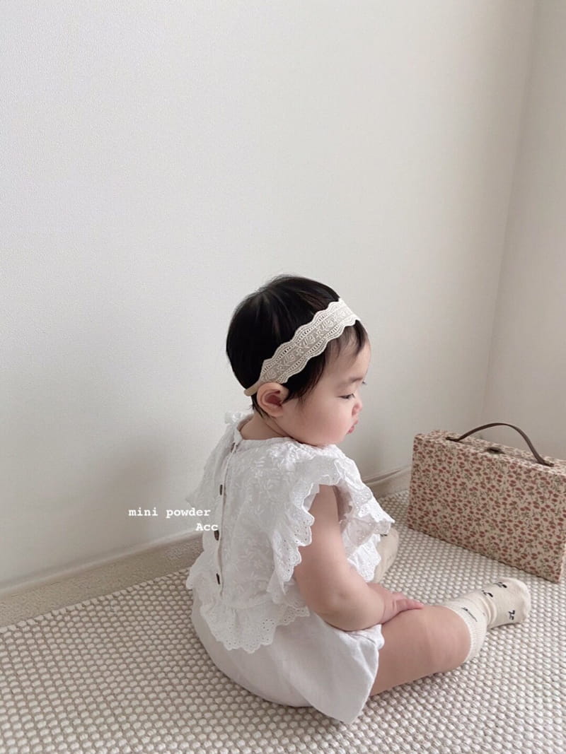 MINI POWDER - Korean Children Fashion - #Kfashion4kids - Lace Cape - 6
