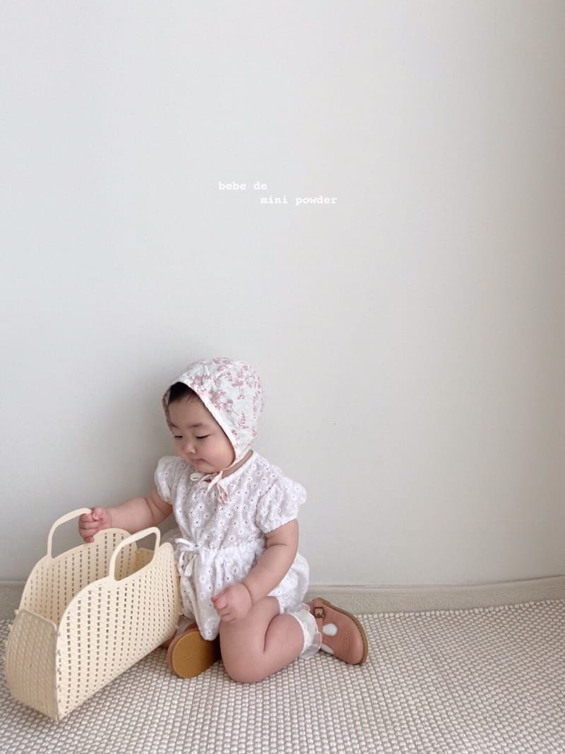 MINI POWDER - Korean Children Fashion - #Kfashion4kids - Lace String Bodysuit - 2