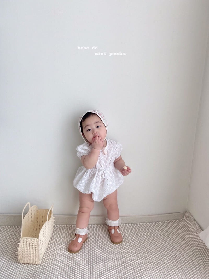 MINI POWDER - Korean Children Fashion - #Kfashion4kids - Lace String Bodysuit - 7