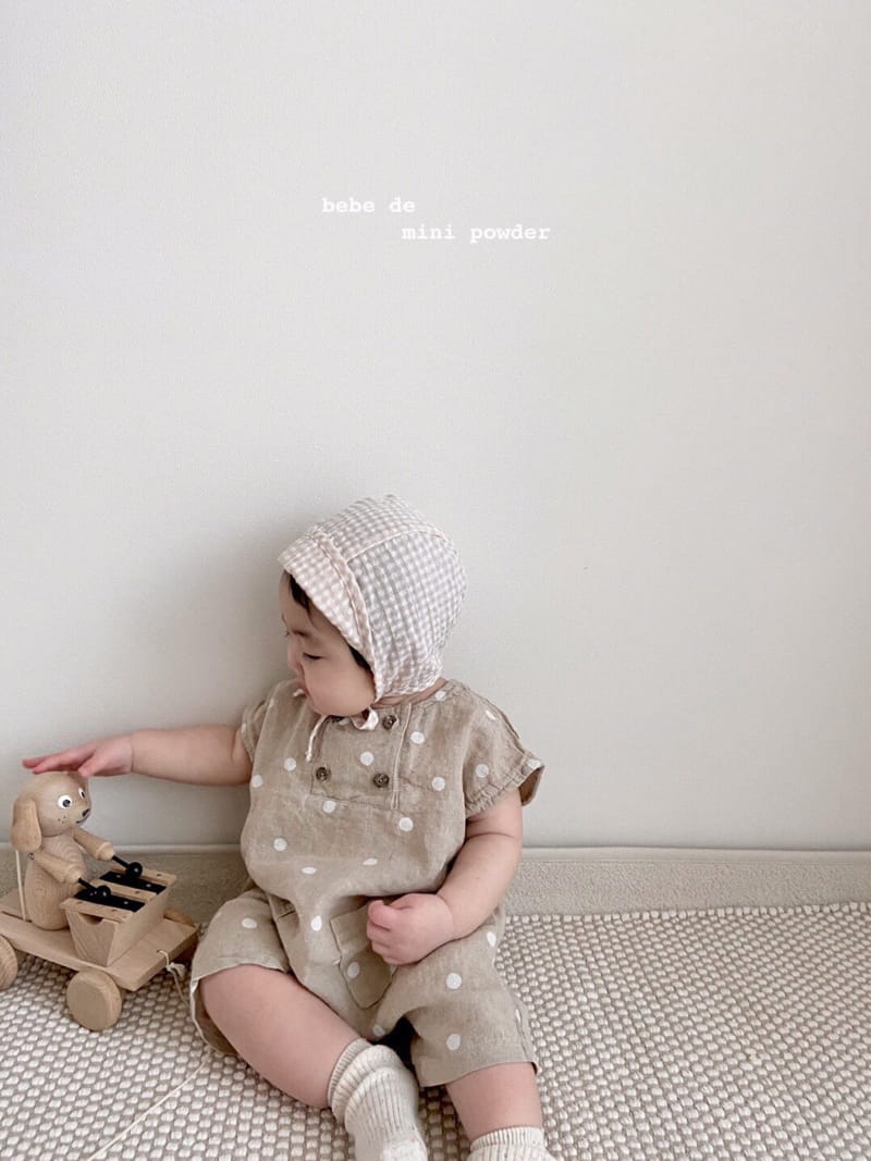 MINI POWDER - Korean Children Fashion - #Kfashion4kids - Dots jumpsuit - 7
