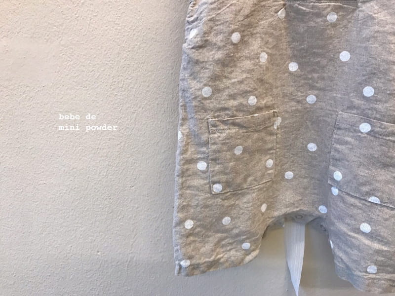 MINI POWDER - Korean Children Fashion - #Kfashion4kids - Dots jumpsuit - 9
