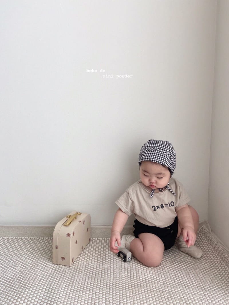 MINI POWDER - Korean Children Fashion - #Kfashion4kids - Deggi Number Tee - 5