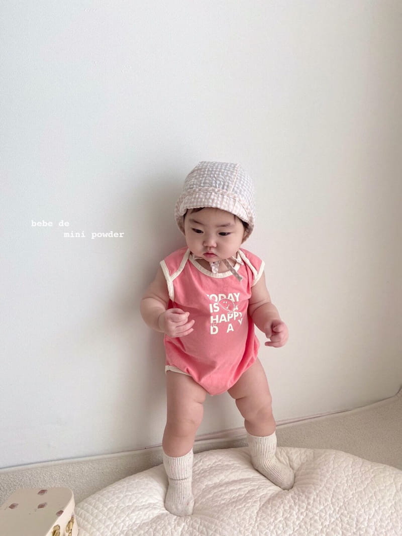 MINI POWDER - Korean Children Fashion - #Kfashion4kids - Happy Bodysuit - 2