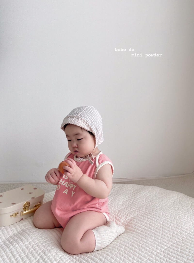 MINI POWDER - Korean Children Fashion - #Kfashion4kids - Happy Bodysuit - 6