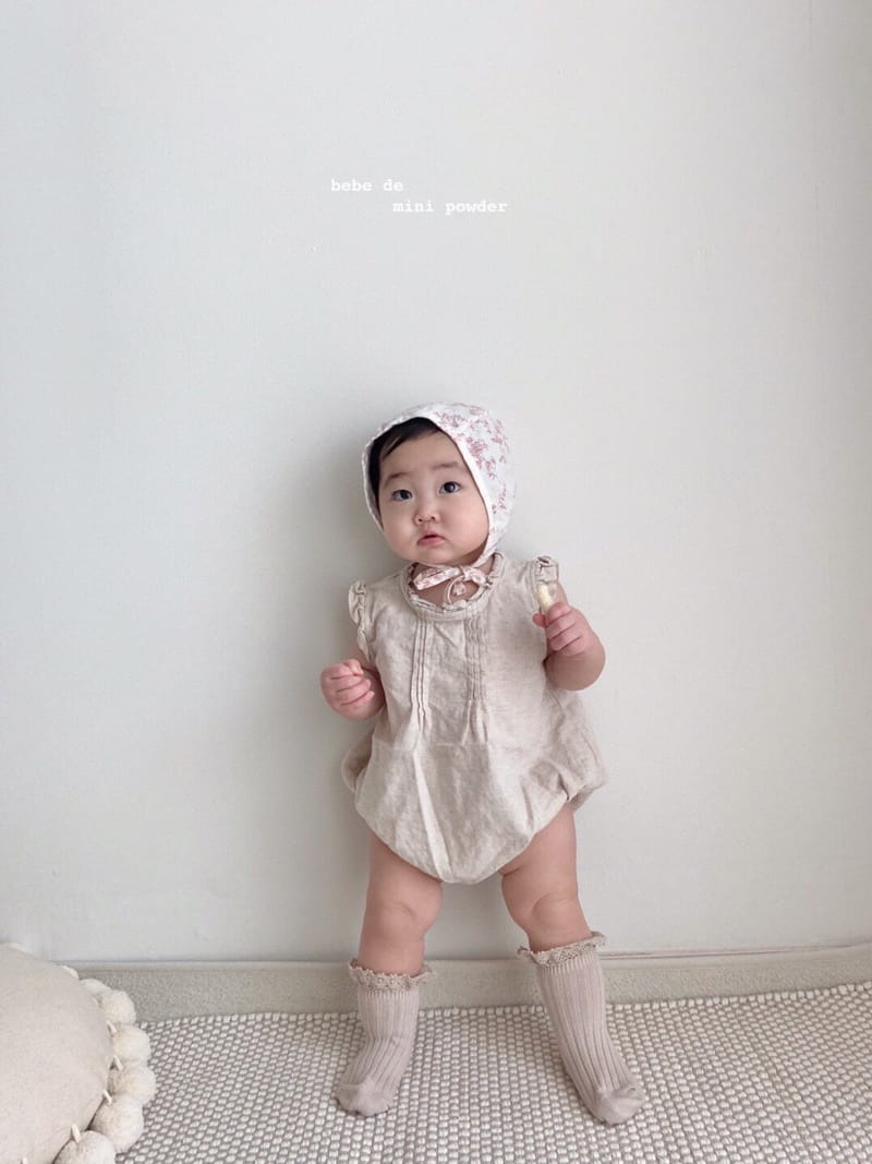 MINI POWDER - Korean Children Fashion - #Kfashion4kids - Fintuck Frill Bodysuit