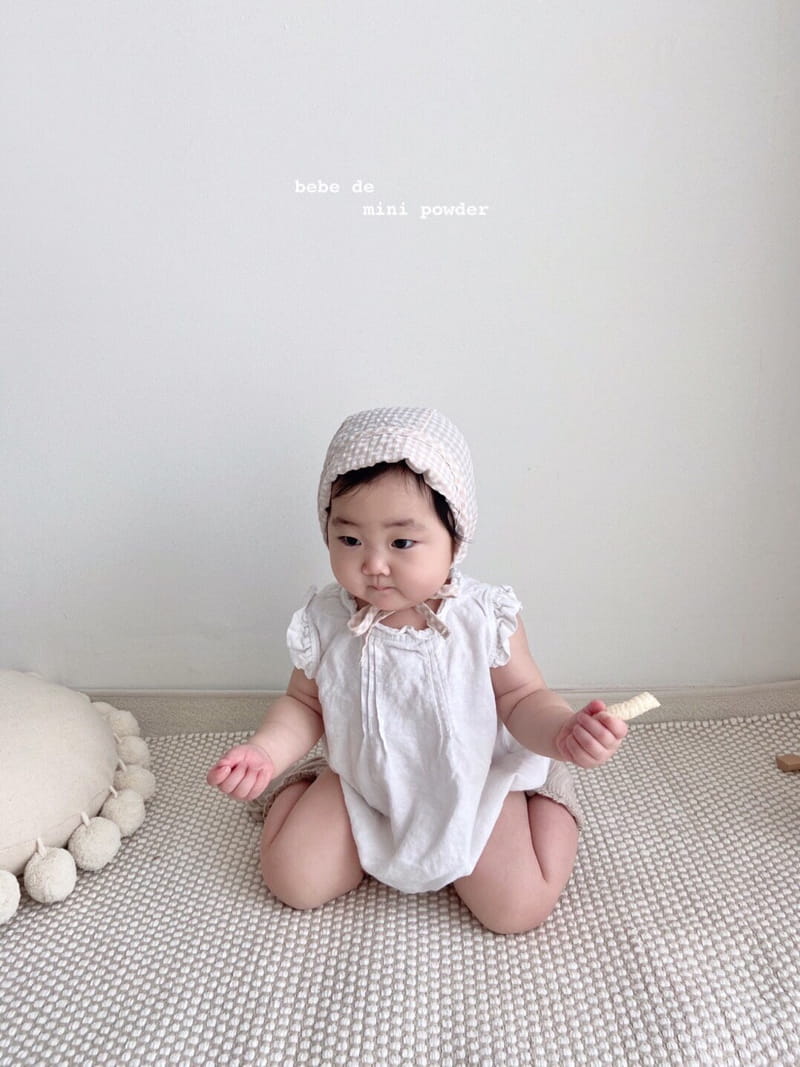 MINI POWDER - Korean Children Fashion - #Kfashion4kids - Fintuck Frill Bodysuit - 3