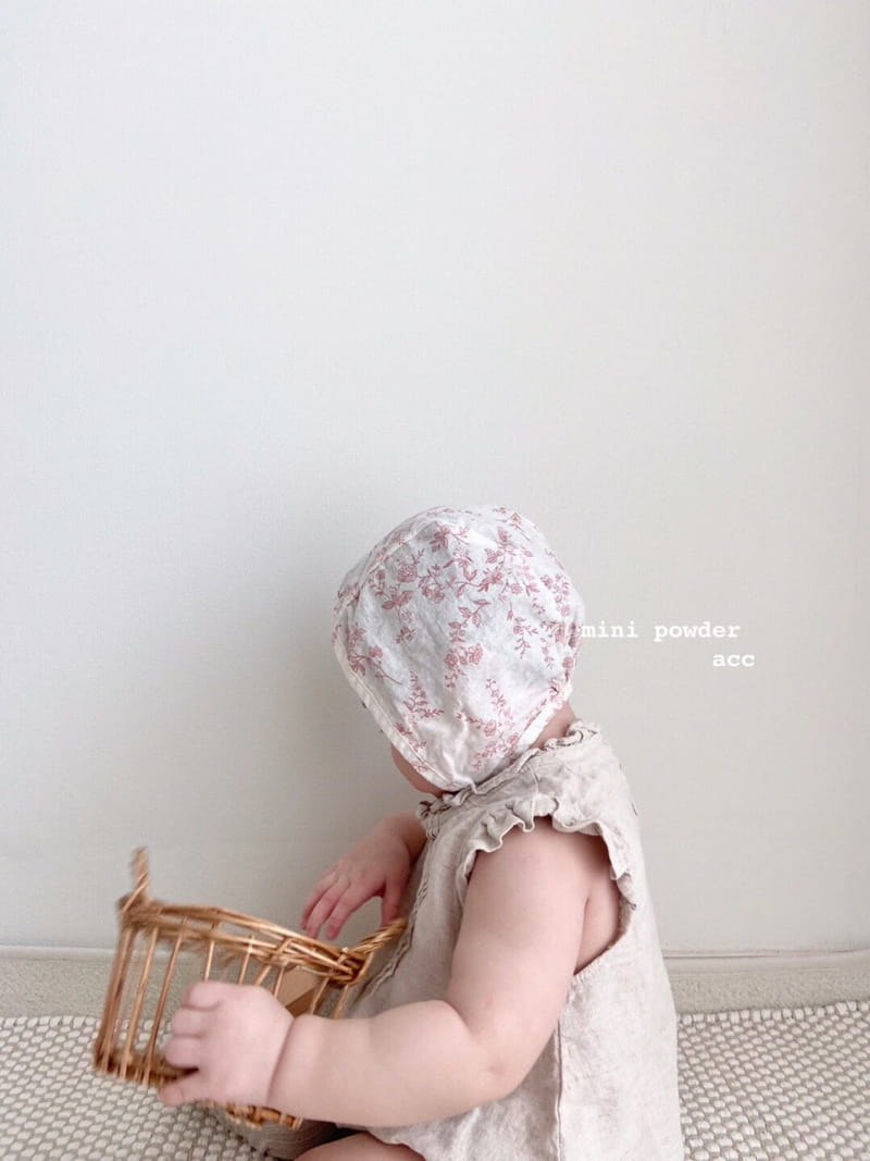 MINI POWDER - Korean Children Fashion - #Kfashion4kids - Flower Bonnet - 2