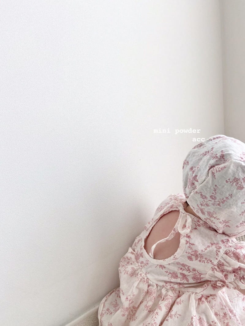 MINI POWDER - Korean Children Fashion - #Kfashion4kids - Flower Bonnet - 3