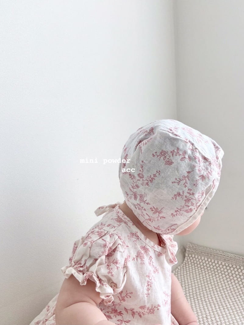 MINI POWDER - Korean Children Fashion - #Kfashion4kids - Flower Bonnet - 4
