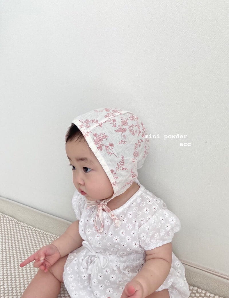 MINI POWDER - Korean Children Fashion - #Kfashion4kids - Flower Bonnet - 6