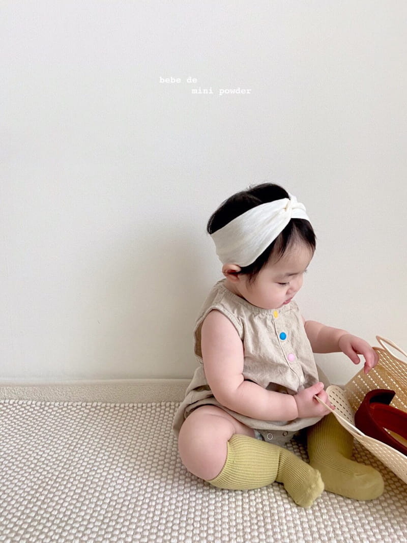 MINI POWDER - Korean Children Fashion - #Kfashion4kids - Color Snap Bodysuit - 3