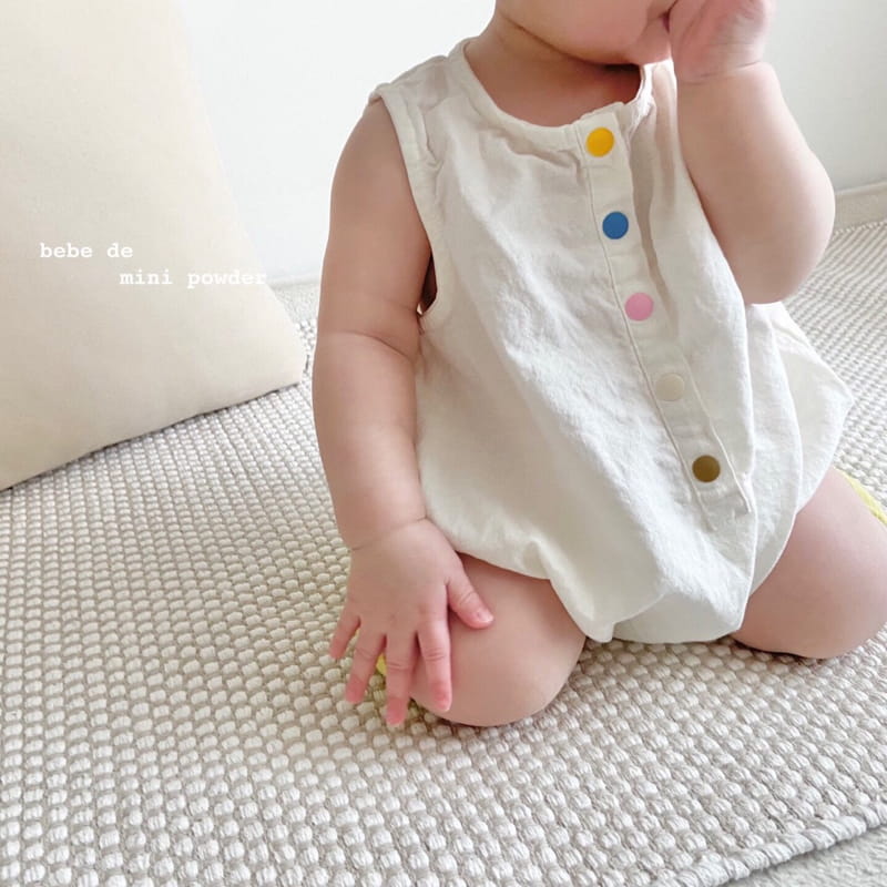 MINI POWDER - Korean Children Fashion - #Kfashion4kids - Color Snap Bodysuit - 5