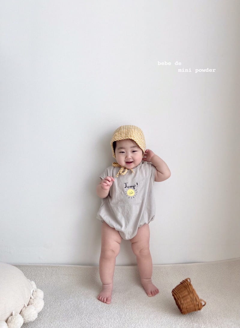 MINI POWDER - Korean Children Fashion - #Kfashion4kids - Jump Sunny Bodysuit