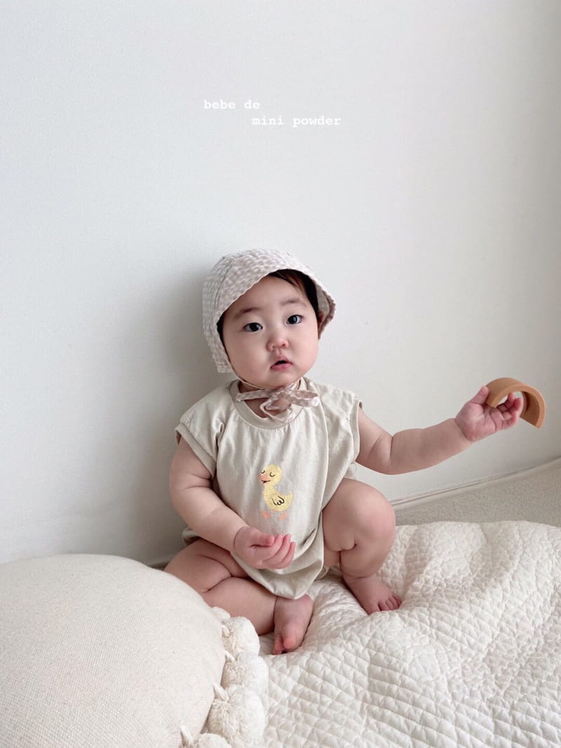 MINI POWDER - Korean Children Fashion - #Kfashion4kids - Duck Bodysuit