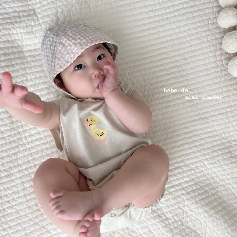 MINI POWDER - Korean Children Fashion - #Kfashion4kids - Duck Bodysuit - 6