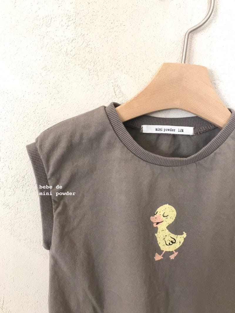 MINI POWDER - Korean Children Fashion - #Kfashion4kids - Duck Bodysuit - 8