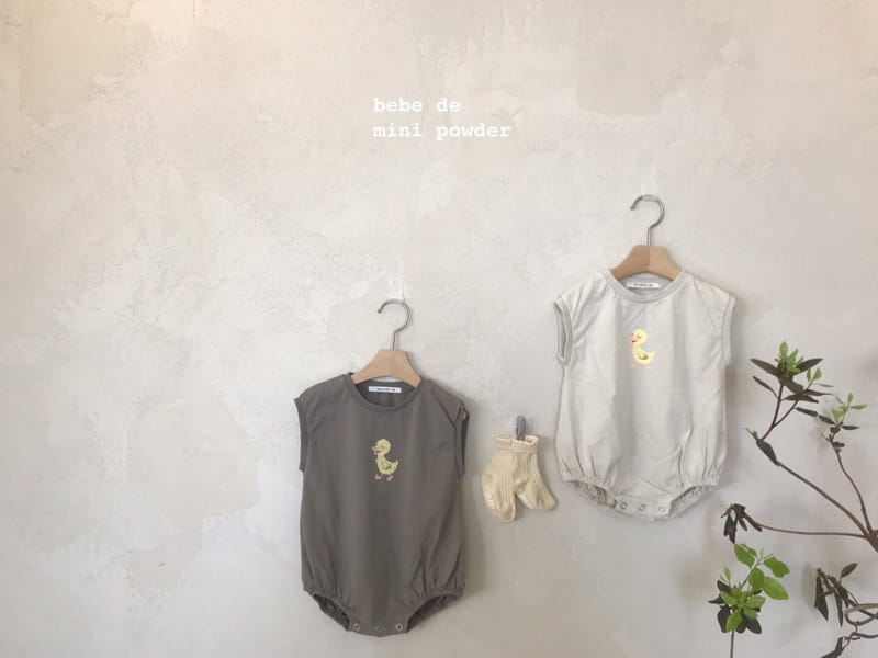 MINI POWDER - Korean Children Fashion - #Kfashion4kids - Duck Bodysuit - 9