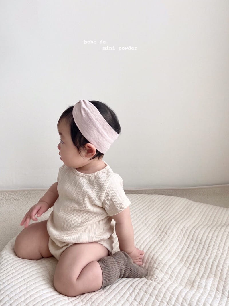 MINI POWDER - Korean Children Fashion - #Kfashion4kids - Apple Bodysuit - 2