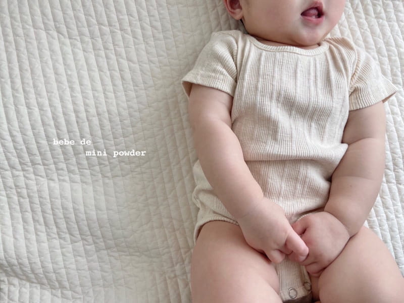 MINI POWDER - Korean Children Fashion - #Kfashion4kids - Apple Bodysuit - 3