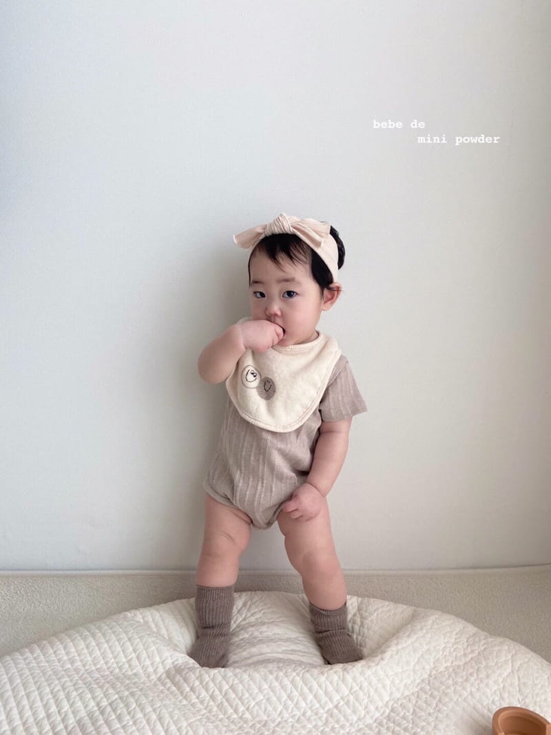 MINI POWDER - Korean Children Fashion - #Kfashion4kids - Apple Bodysuit - 6