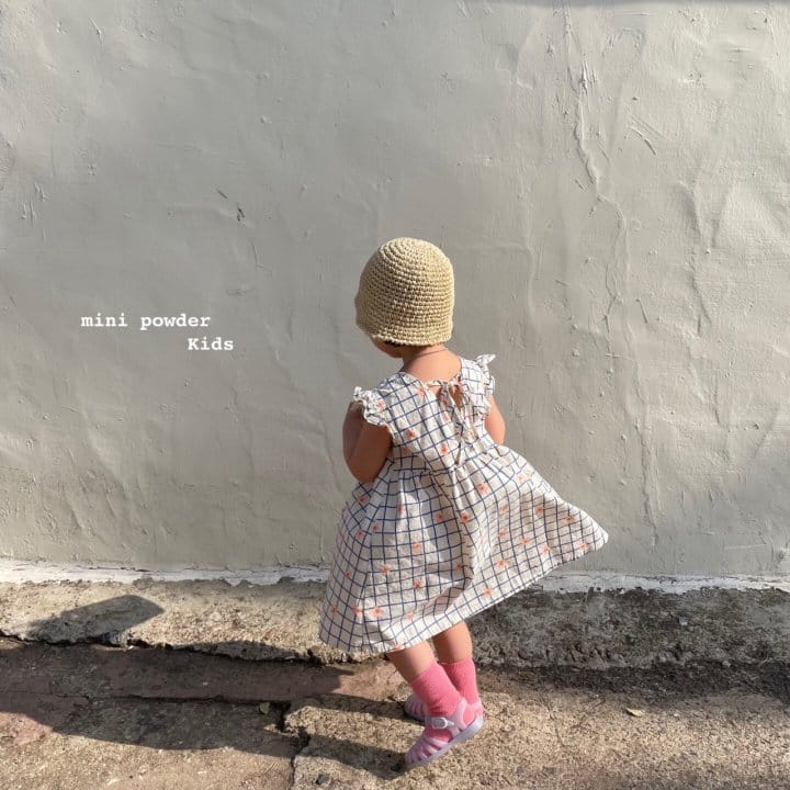 MINI POWDER - Korean Children Fashion - #Kfashion4kids - Flower wing One-piece - 10
